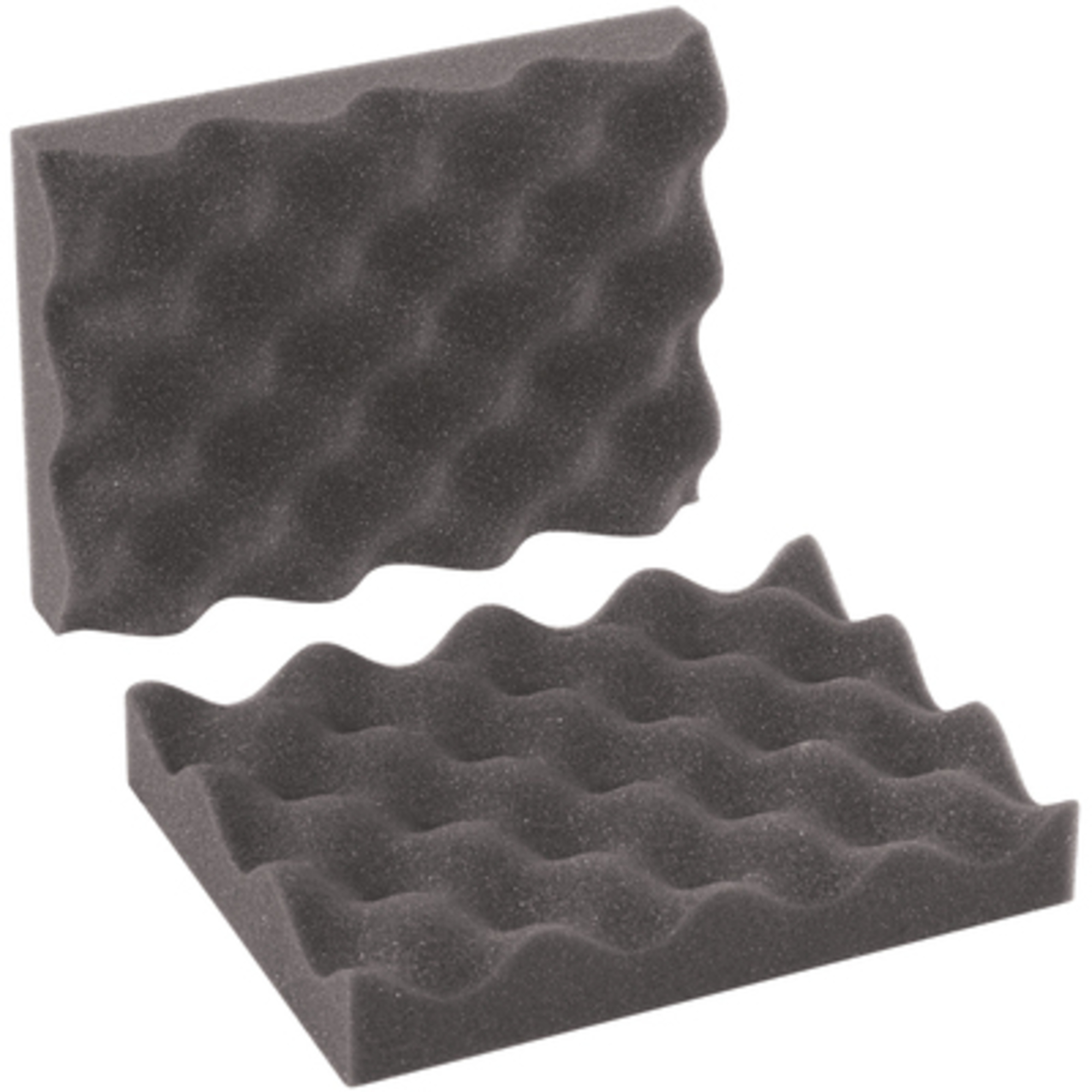 Stock Packaging Charcoal Convoluted Foam Sets — 8in. x 6in. x 2in., 48 Pcs, Model# FCSC862